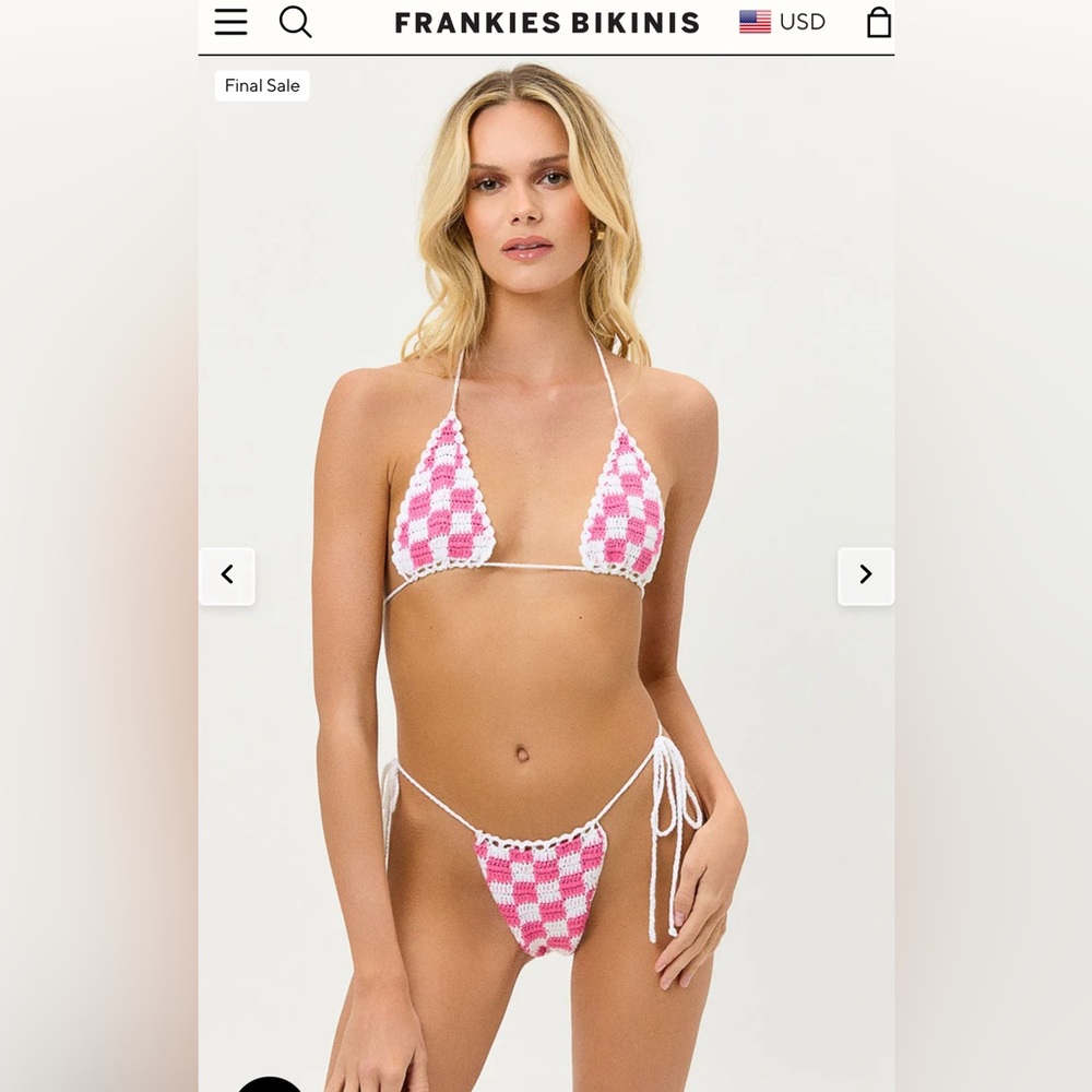 Frankie’s Bikinis Tia Crochet Bikini